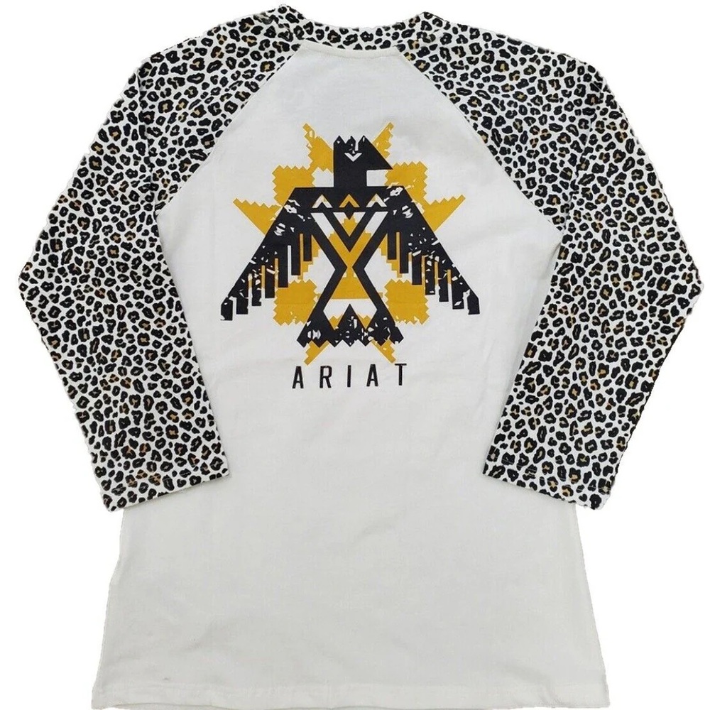 Ariat Women's R.E.A.L. Cheetah Sliver T-Bird Shirt